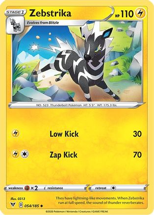 Zebstrika (VIV-054) (Reverse Holofoil)