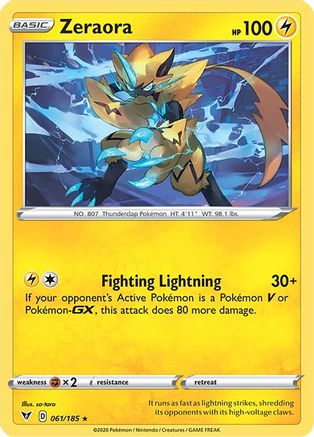 Zeraora (VIV-061) (Holofoil)