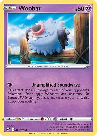 Woobat (VIV-073) (Reverse Holofoil)