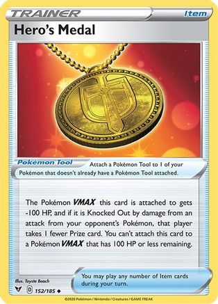 Hero's Medal (VIV-152) (Reverse Holofoil)