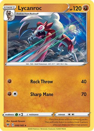 Lycanroc (VIV-095) (Reverse Holofoil)