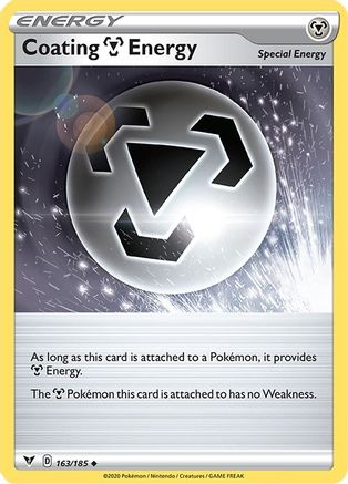Coating Metal Energy (VIV-163) (Reverse Holofoil)