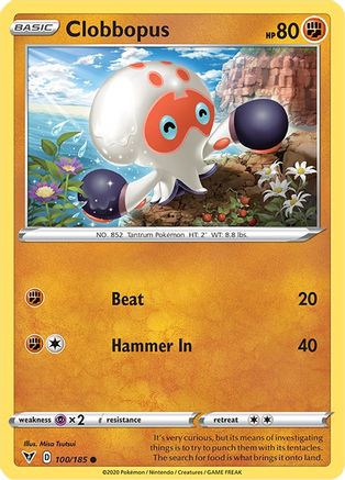 Clobbopus (VIV-100) (Reverse Holofoil)