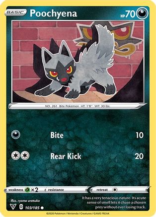 Poochyena (VIV-103) (Reverse Holofoil)