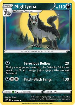 Mightyena (VIV-104) (Reverse Holofoil)