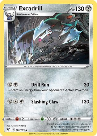 Excadrill (VIV-122) (Reverse Holofoil)