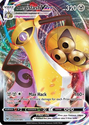Aegislash VMAX (VIV-127) (Holofoil)