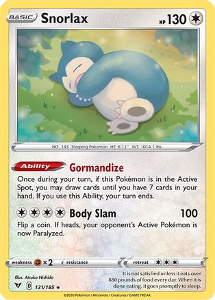 Snorlax (VIV-131) (Holofoil)