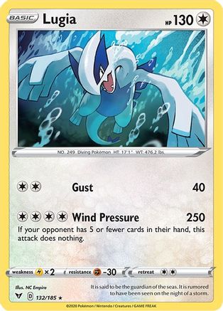Lugia (VIV-132) (Reverse Holofoil)