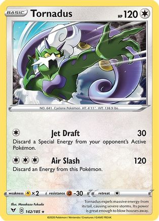 Tornadus (VIV-142) (Reverse Holofoil)