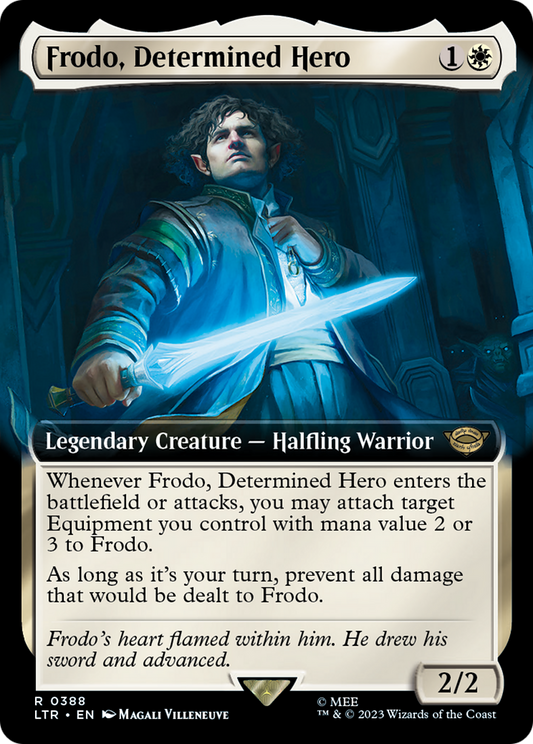 Frodo, Determined Hero (LTR-388) (Extended Art)