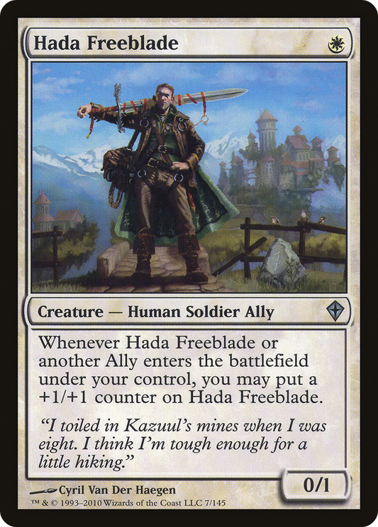 Hada Freeblade (WWK-007) (Foil)