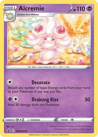 Alcremie (SSP-SWSH058) (Holofoil)