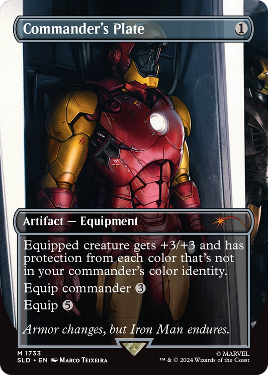 Commander's Plate (SLD-1733) (Borderless)
