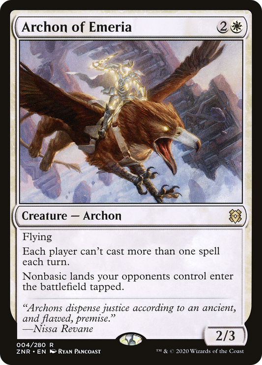 Archon of Emeria (ZNR-004) (Foil)