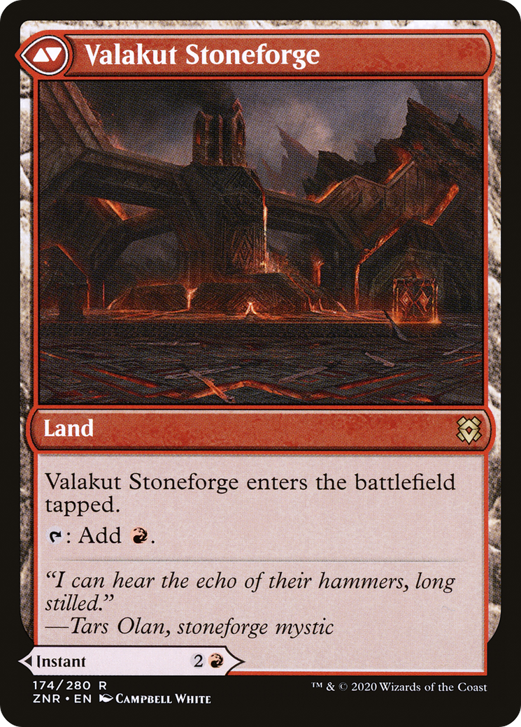 Valakut Awakening // Valakut Stoneforge (ZNR-174)