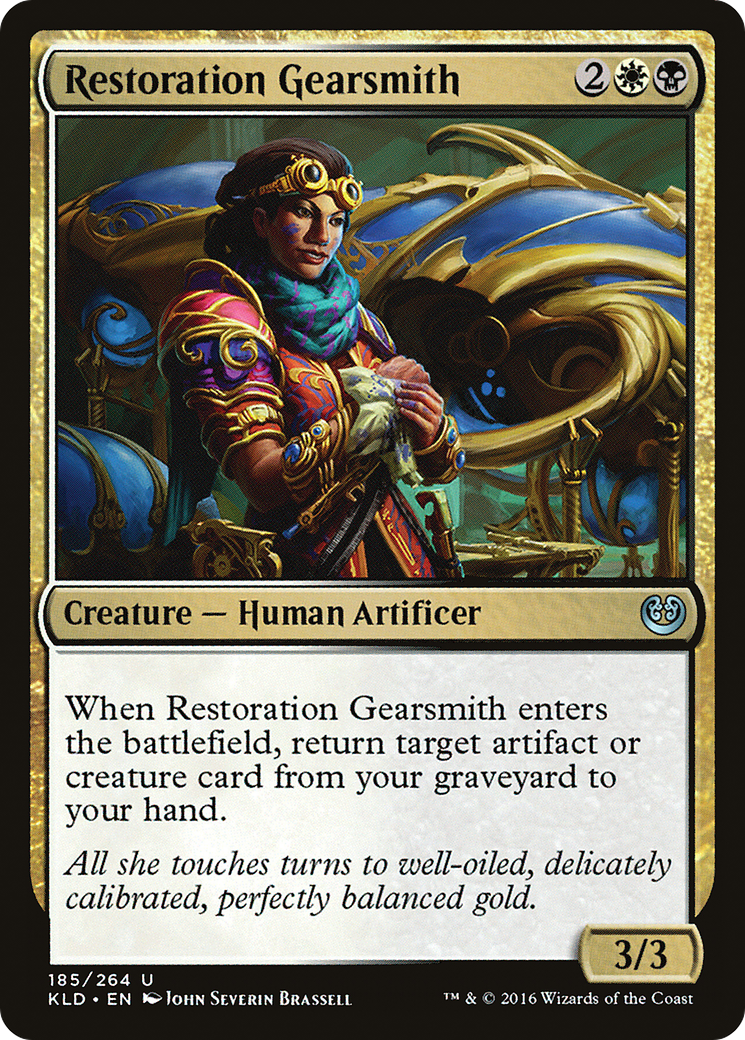 Restoration Gearsmith (KLD-185) (Foil)