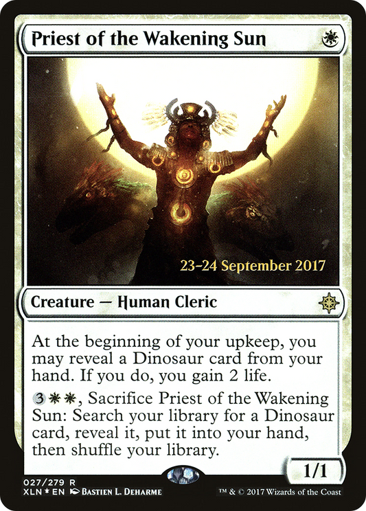 Priest of the Wakening Sun (PRE-27S) (Foil)