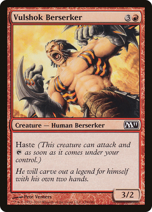 Vulshok Berserker (M11-159) (Foil)