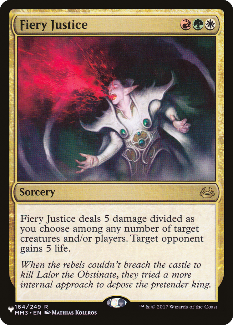 Fiery Justice (LIST-MM3-164)