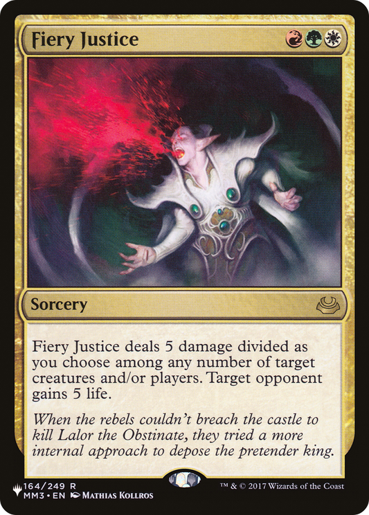Fiery Justice (LIST-MM3-164)