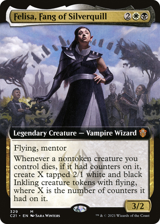Felisa, Fang of Silverquill (C21-329) (Extended Art)