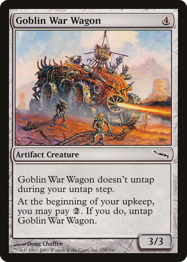 Goblin War Wagon (MRD-179) (Foil)