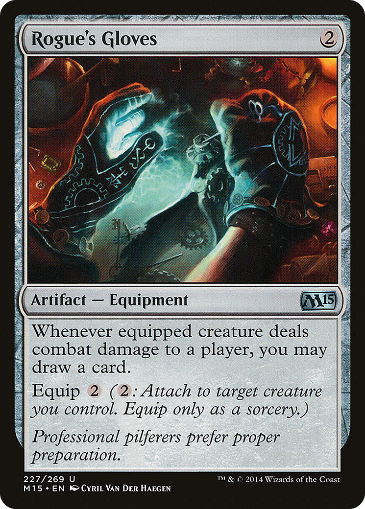 Rogue's Gloves (M15-227) (Foil)