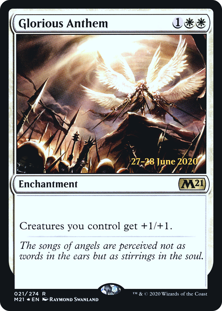 Glorious Anthem (PRE-21S) (Foil)