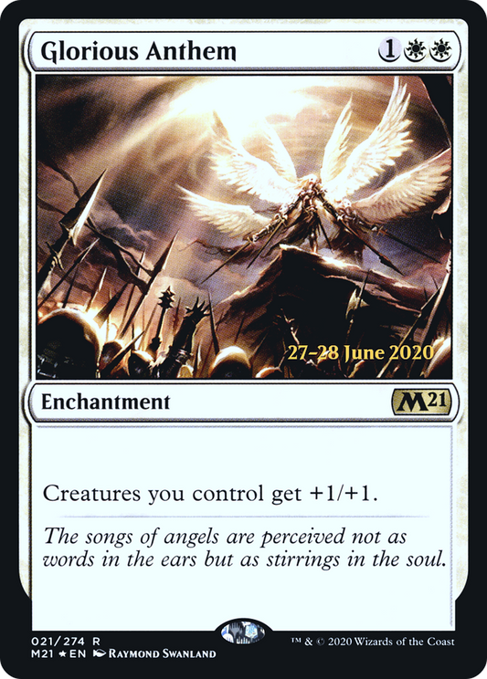 Glorious Anthem (PRE-21S) (Foil)