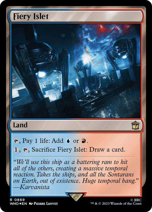 Fiery Islet (WHO-869) (Surge Foil)