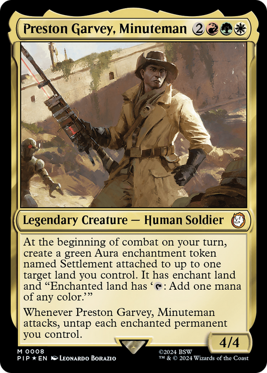 Preston Garvey, Minuteman (PIP-008) (Foil)