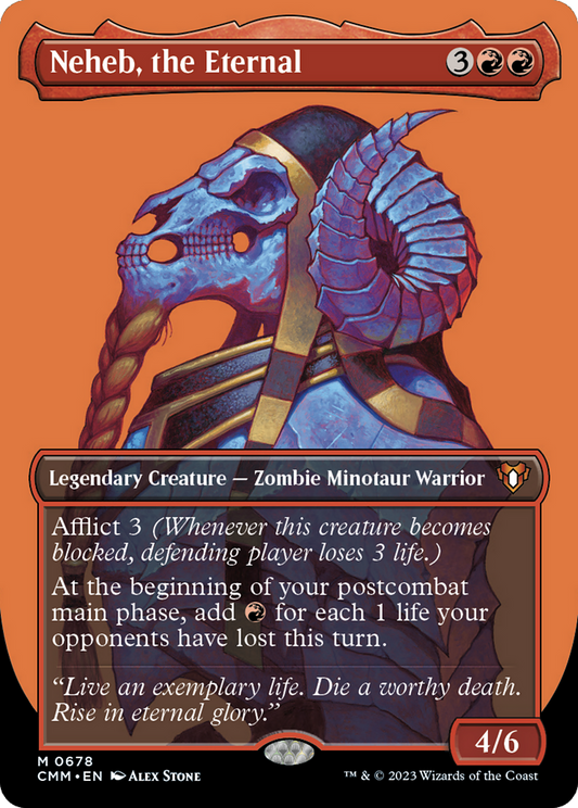 Neheb, the Eternal (CMM-678) (Borderless) (Foil)