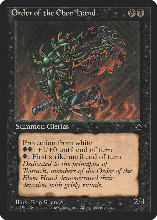 Order of the Ebon Hand (FEM-42C)
