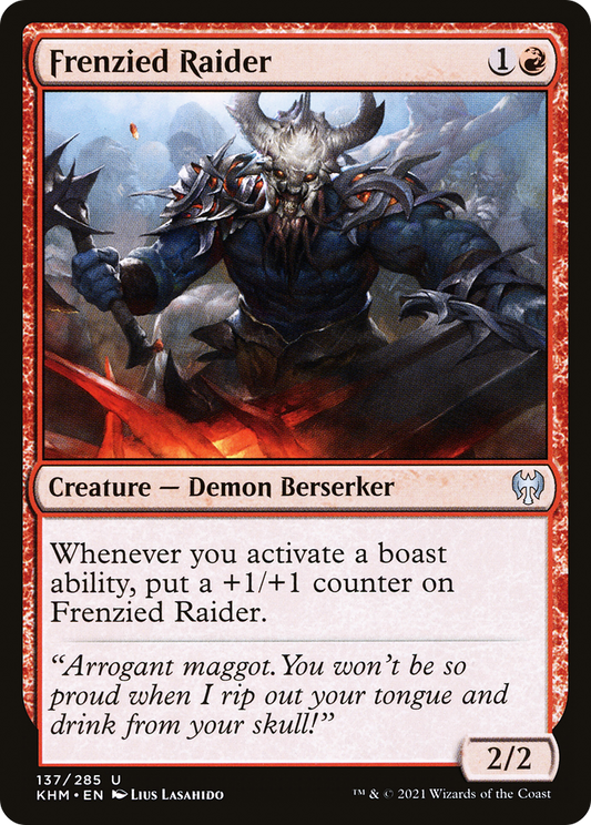 Frenzied Raider (KHM-137) (Foil)