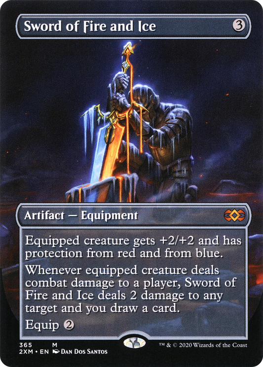 Sword of Fire and Ice (2XM-365) (Borderless) (Foil)