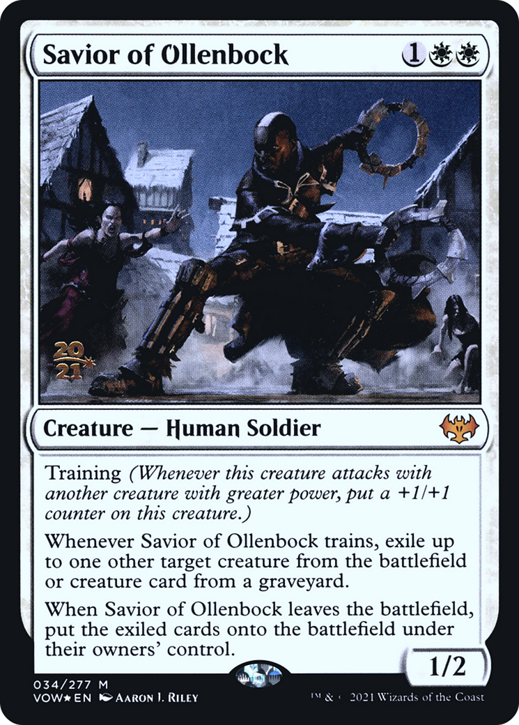 Savior of Ollenbock (PRE-34S) (Foil)