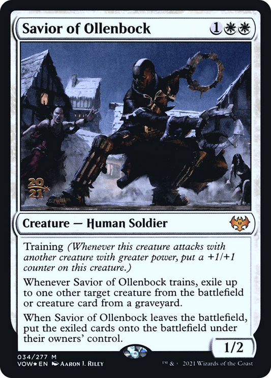 Savior of Ollenbock (PRE-34S) (Foil)