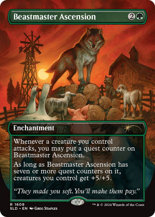 Beastmaster Ascension (SLD-1609) (Borderless)