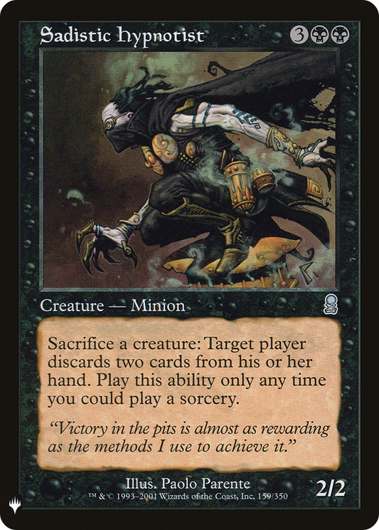 Sadistic Hypnotist (LIST-ODY-159)