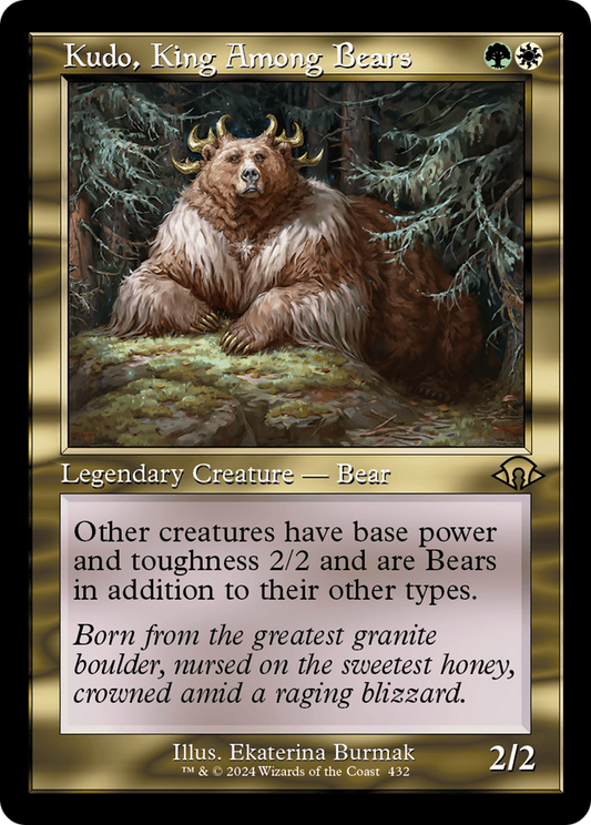 Kudo, King Among Bears (MH3-432) (Foil)