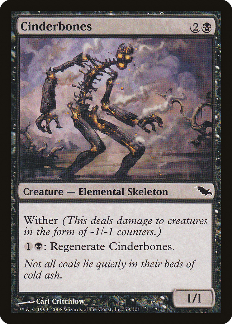 Cinderbones (SHM-059) (Foil)