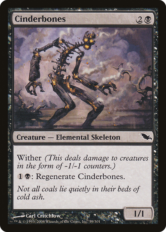 Cinderbones (SHM-059) (Foil)