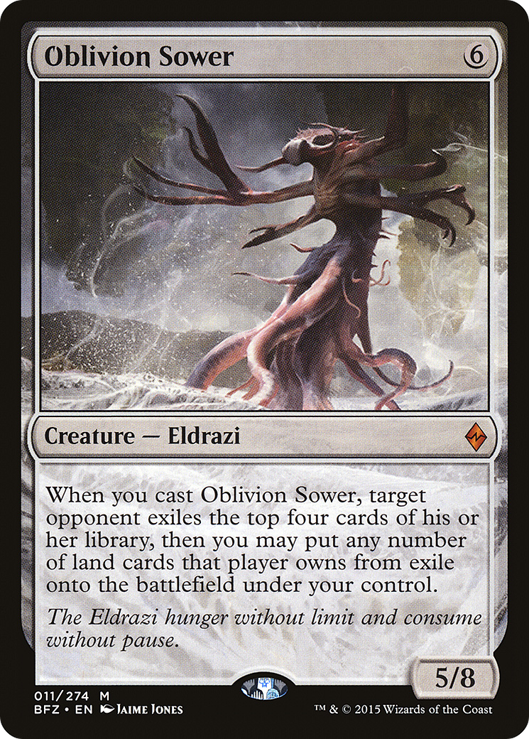 Oblivion Sower (BFZ-011) (Foil)