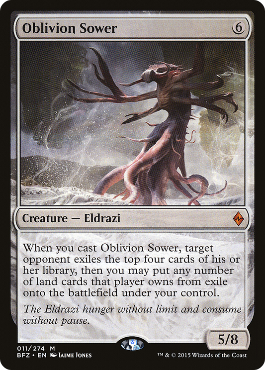 Oblivion Sower (BFZ-011) (Foil)