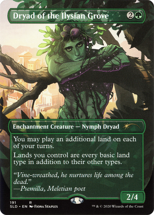 Dryad of the Ilysian Grove (SLD-191) (Borderless)