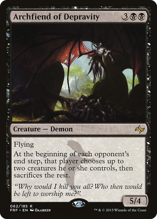 Archfiend of Depravity (FRF-062)