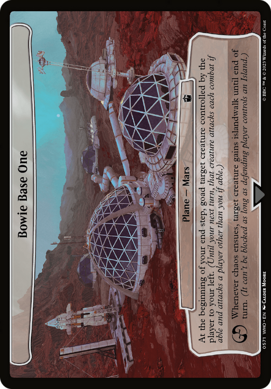 Bowie Base One (WHO-571)