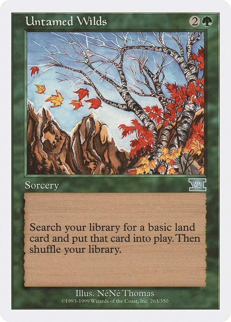 Untamed Wilds (6ED-263)