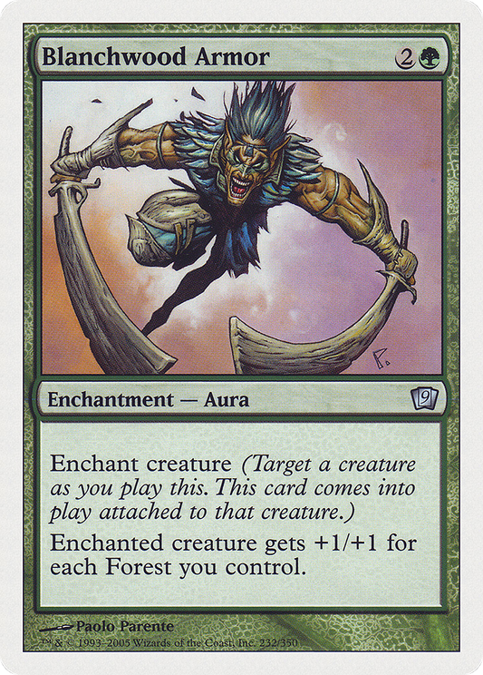 Blanchwood Armor (9ED-232★) (Foil)